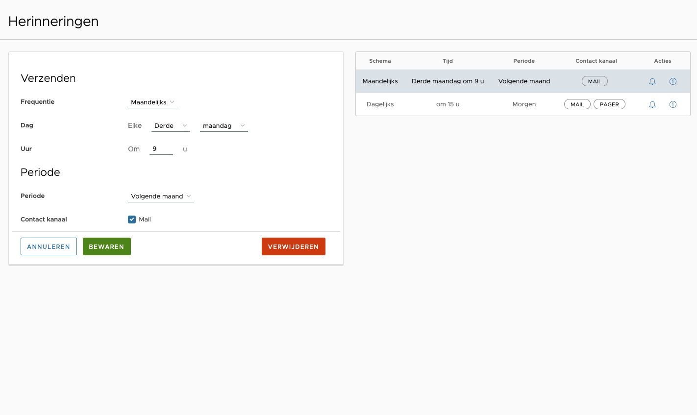 Verstuur Fireplug bericht