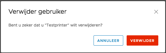Printers aanmaken